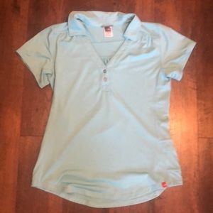 The North Face collar Vapor Wick Golf top